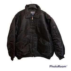 Men’s black insulated jacket by Raw Blue